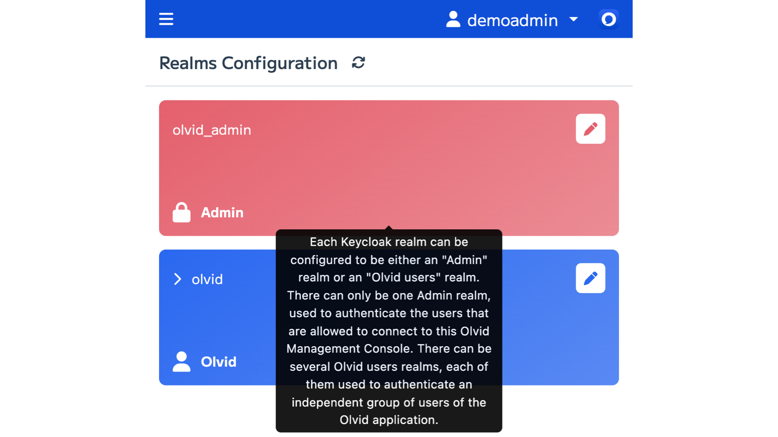 Olvid Management Console